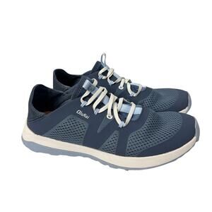 Olukai Shoes Women's Size 10 Huia Blue Mesh Lightweight Sneakers Casual Outdoor